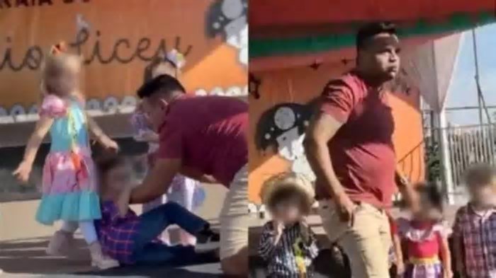 Agressor de criança em festa junina assina termo e é liberado pela polícia no DF