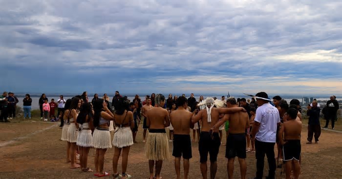 Primeira edição dos Jogos Tradicionais dos Povos Indígenas do Sul reúne aldeias no Morro do Osso