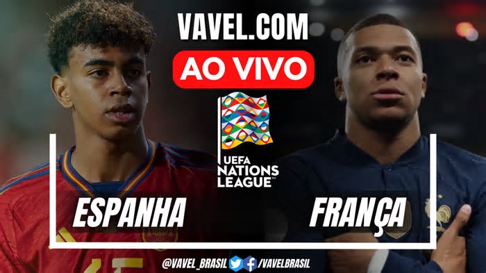 Espanha x França AO VIVO, onde assistir ao jogo em tempo real pela Liga das Nações
