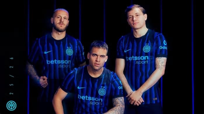 Após vice na Champions, Inter de Milão lança novo uniforme para a próxima temporada