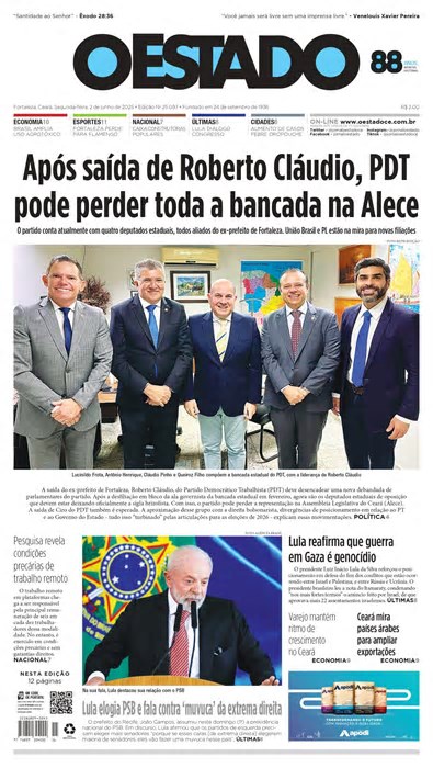 2 de junho de 2025 – Edição 25.097