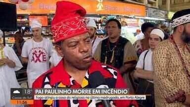 Jornal do Almoço. Religioso morre após incêndio atingir casa em Porto Alegre