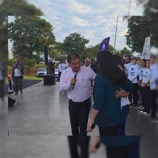 Em evento contra violência, Nelsinho promove