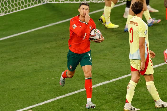 Cristiano Ronaldo marca, Portugal bate Espanha nos pênaltis e é bicampeão da Liga das Nações