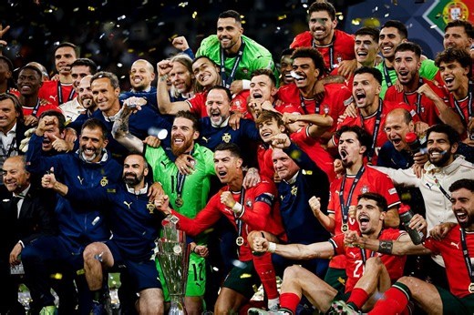 As imagens que dizem tudo: Portugal campeão da Liga das Nações
