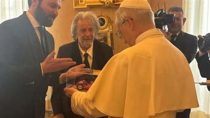 Al Pacino incontra Leone XIV: prima udienza tra un Papa americano e una star del cinema