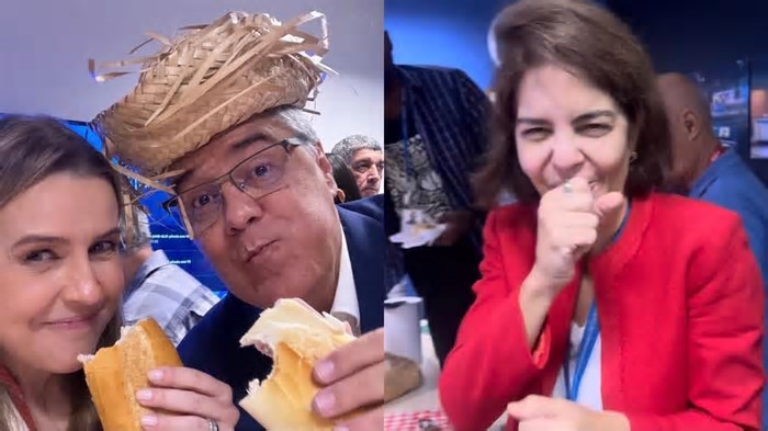 Apresentadores do 'Bom Dia Rio' e 'RJ1' curtem festa junina na redação da TV Globo