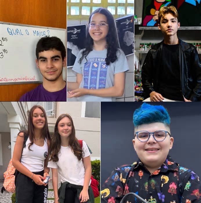 Quem são os seis brasileiros que estão na lista das 100 criança-prodígio do mundo