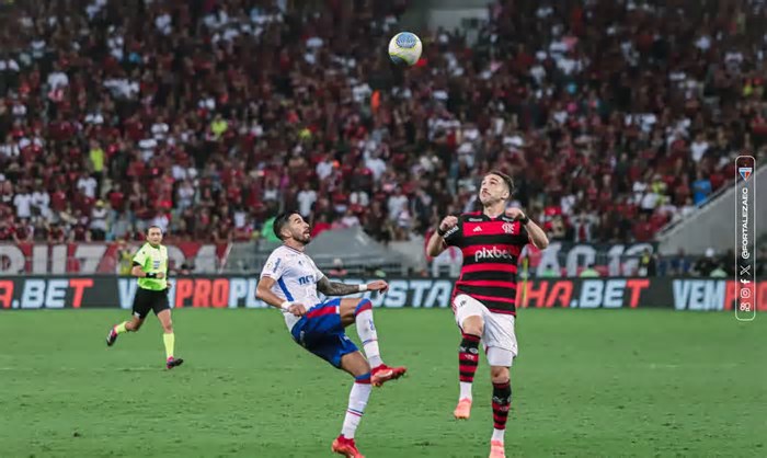 Fla enfrenta Fortaleza mirando ponta da classificação do Brasileiro