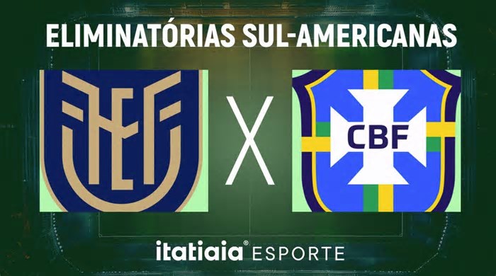 Horário e onde assistir ao vivo Equador x Brasil, pelas Eliminatórias