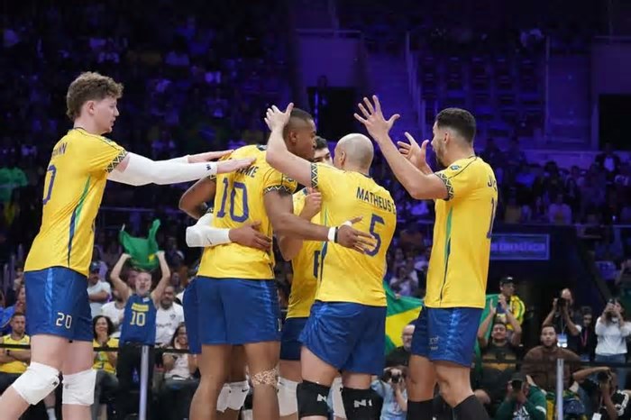 Liga das Nações de Vôlei masculino: veja tabela dos jogos do Brasil