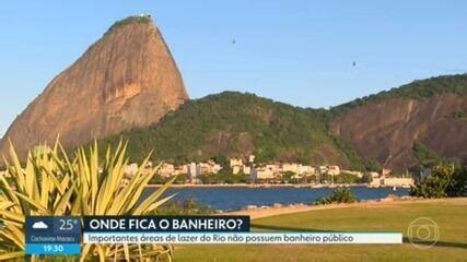 Áreas turísticas e de lazer do Rio sofrem com falta de banheiros públicos
