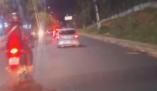 VÍDEO: motorista embriagado faz ‘zigue-zague’ na Avenida do Turismo
