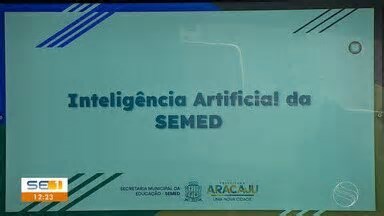 SE TV 1ª Edição. Projeto destaca uso da inteligência artificial na educação