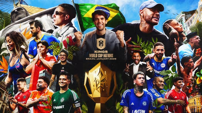 Kings League anuncia 'Copa do Mundo' no Brasil em 2026