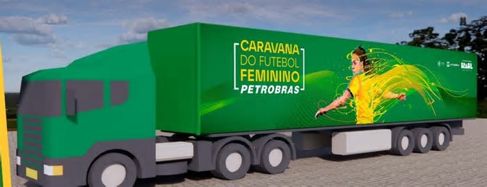 Caravana do futebol feminino vai percorrer o Brasil divulgando a Copa de 2027