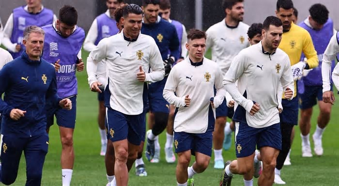Liga das Nações. Portugal realiza último treino antes da final