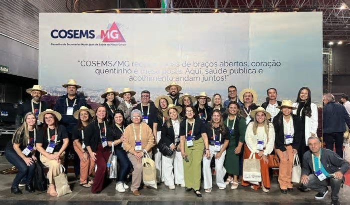 SRS Manhuaçu e representantes dos 34 municípios participam do Congresso do CONASEMS