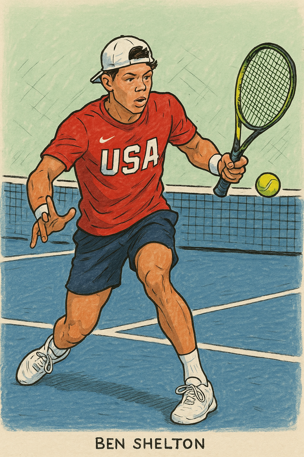 Ben Shelton estreou bem em Indian Wells, ao levar a melhor sobre Reilly Opelka e agora enfrenta outro compatriota, o canhoto Learner Tien.