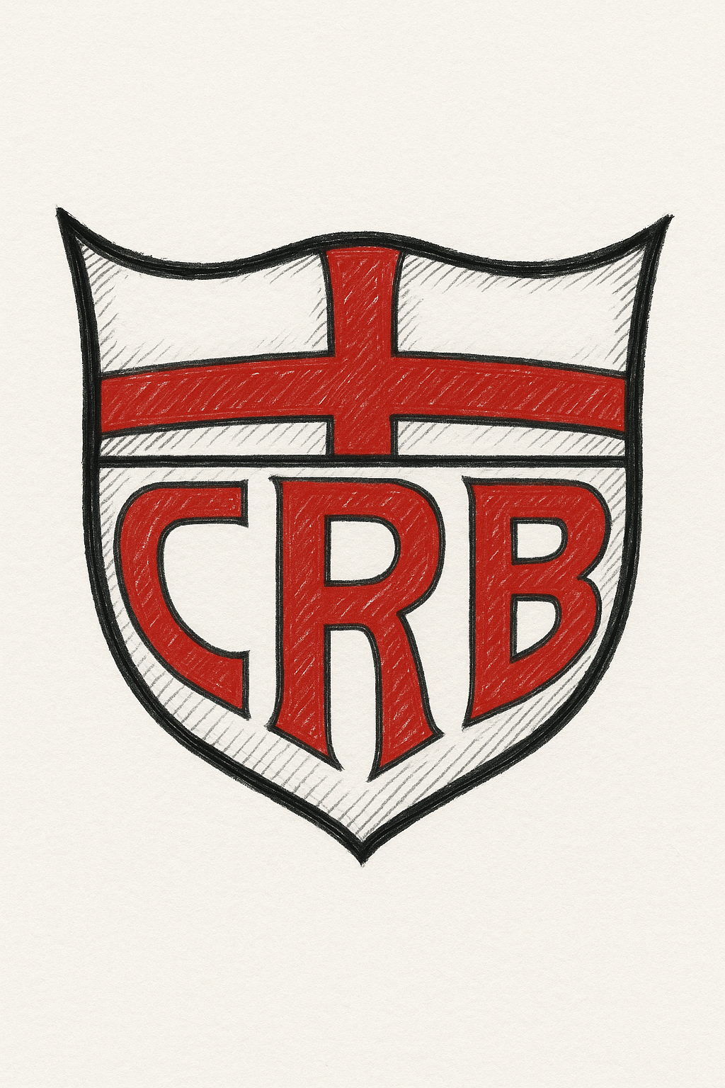 Escudo do Clube de Regatas Brasil Por Sora/Chatgpt