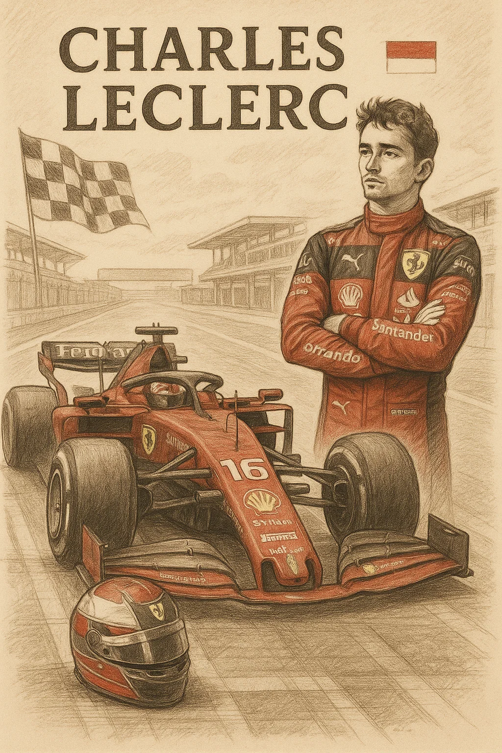 Apelidado de Leo Leclerc pelos fãs de Fórmula 1, o pet faz sucesso ao aparecer com o piloto em viagens, no cotidiano e até no paddock.