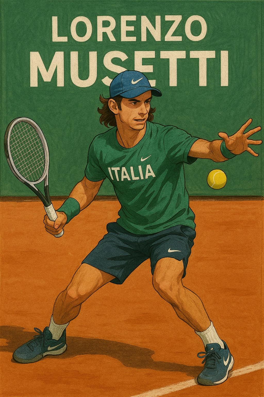 O italiano Lorenzo Musetti, número 5 do mundo, falou em entrevista após cair na rodada de estreia do Masters 1000 de Indian Wells (EUA)