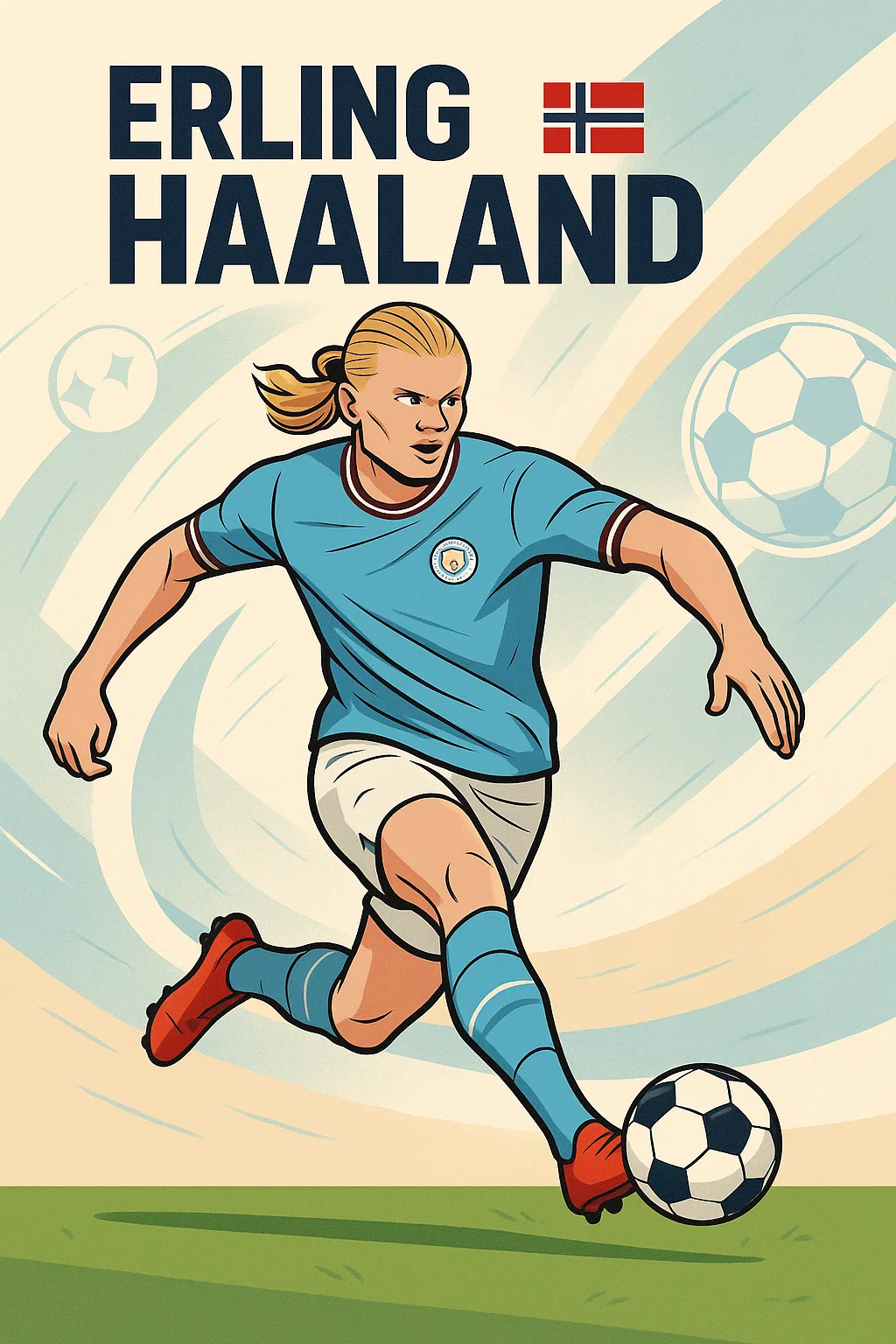 Discover Erling Haaland, the talented player from Manchester City. Find out more about his skills, achievements, and career highlights.