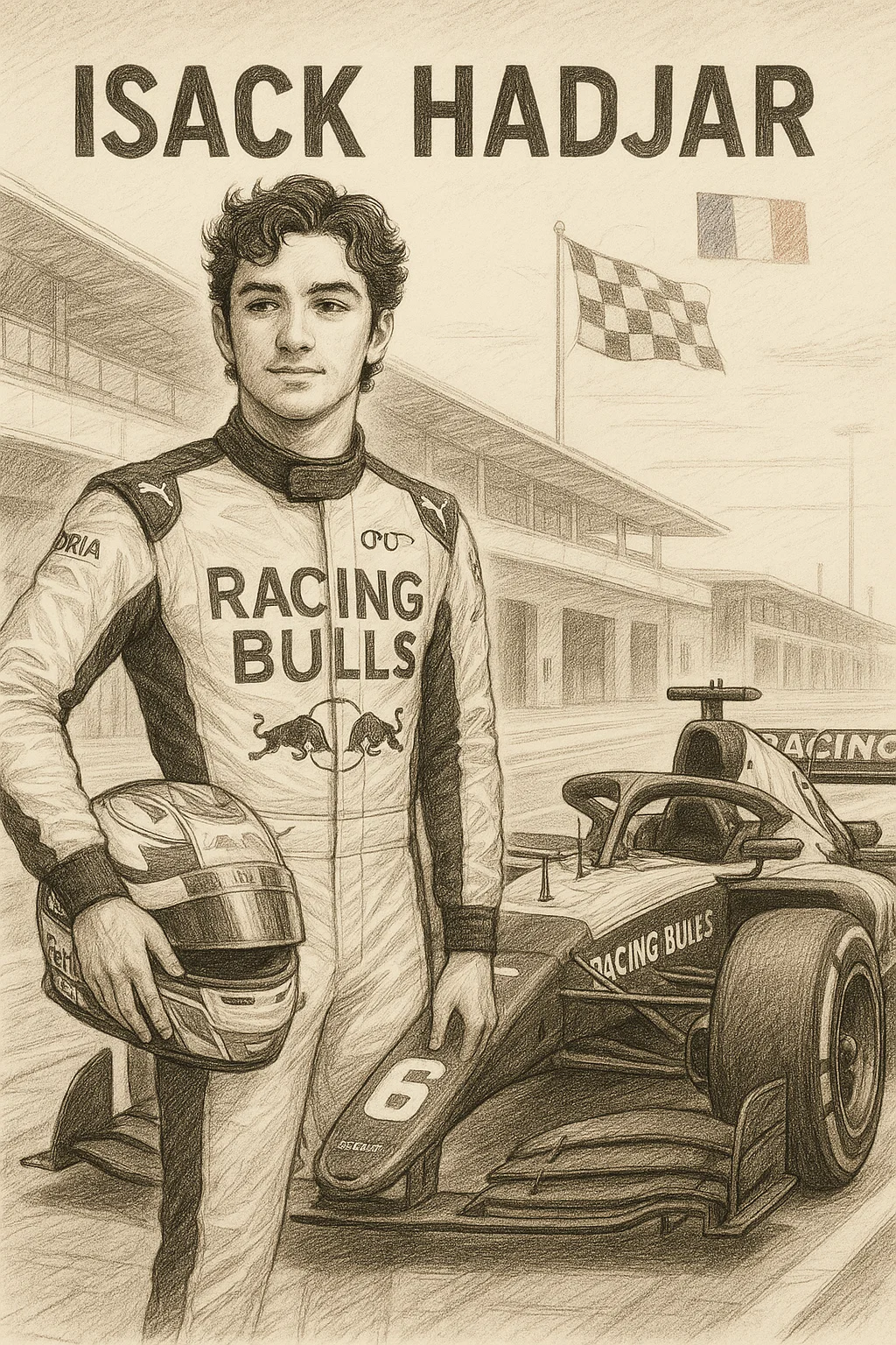 Isack Hadjar tem motivos de sobra para comemorar após a classificação do GP da Austrália da Fórmula 1 neste sábado (7). Sendo a única Red Bull no Q3, o.