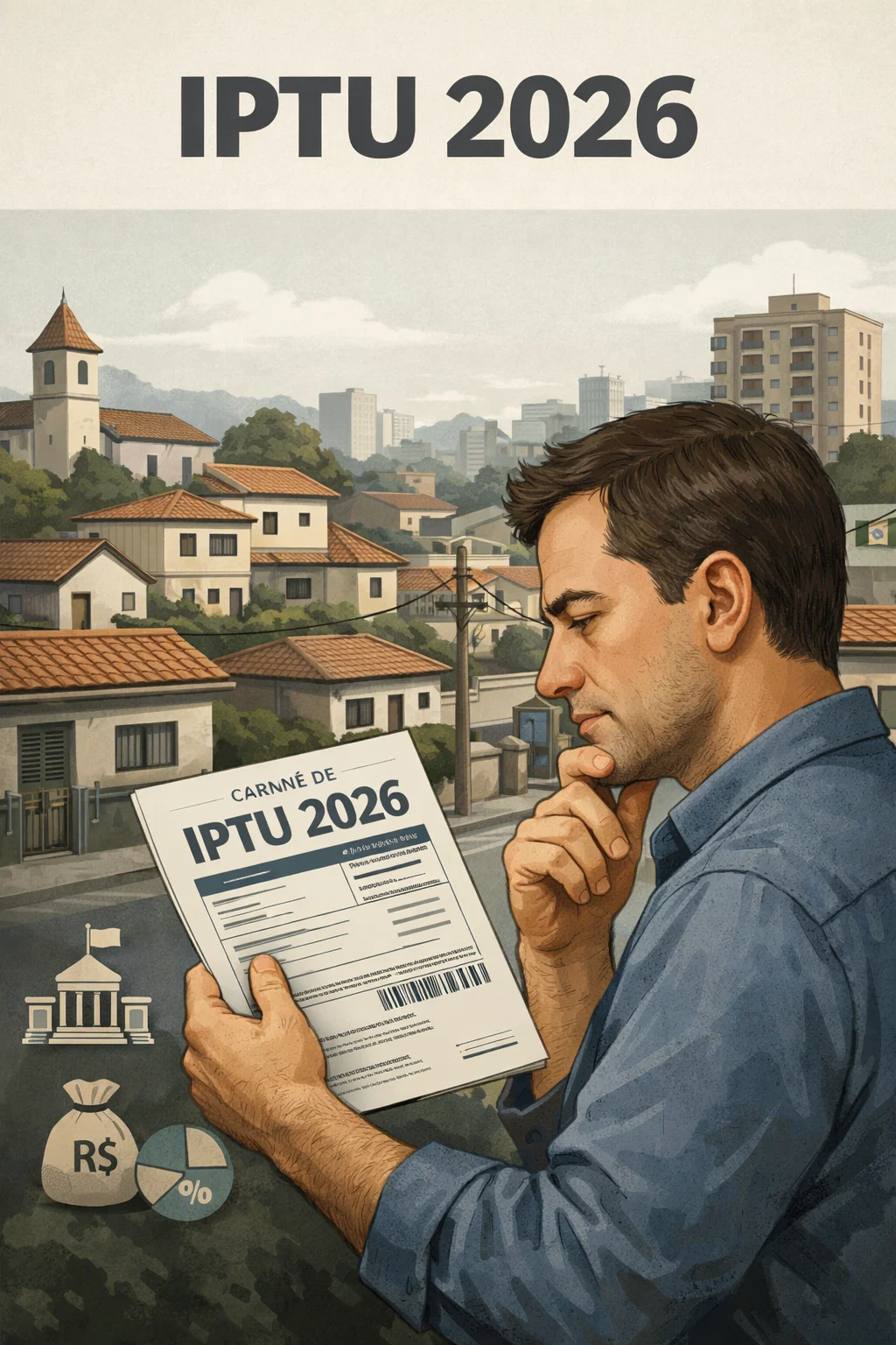 Pagamento dentro do prazo garante parcelamento especial sem juros; guias podem ser emitidas pelo site ou WhatsApp da prefeitura.