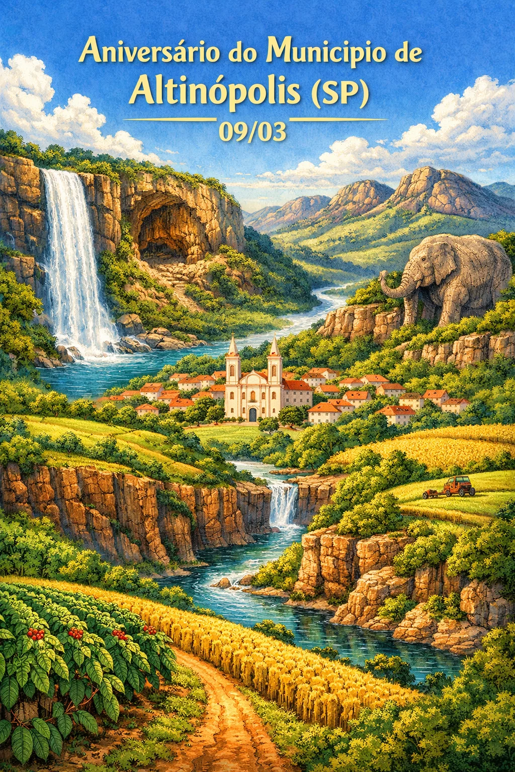 🎉 Aniversário de Altinópolis: Celebrando o Orgulho de sua História e Cultura – 9 de Março