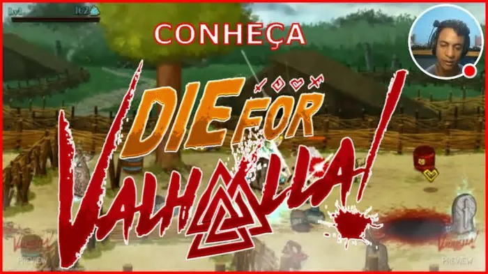 Conheçam Die for Valhalla o game que sairá para PS4 Xbox One Windows Mac e Linux talvez para o Nintendo Switch que até a ...