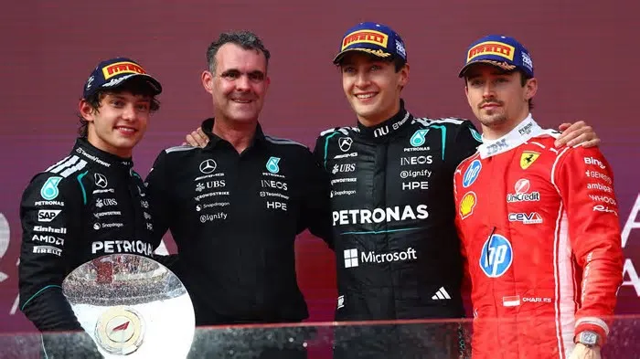 George Russell venceu o Grande Prémio da Austrália e assumiu a liderança do Mundial de Fórmula 1. O britânico liderou uma ...