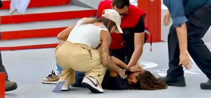 A skatista maranhense Rayssa Leal usou as redes sociais para tranquilizar os fãs após sofrer uma queda durante a disputa do ...