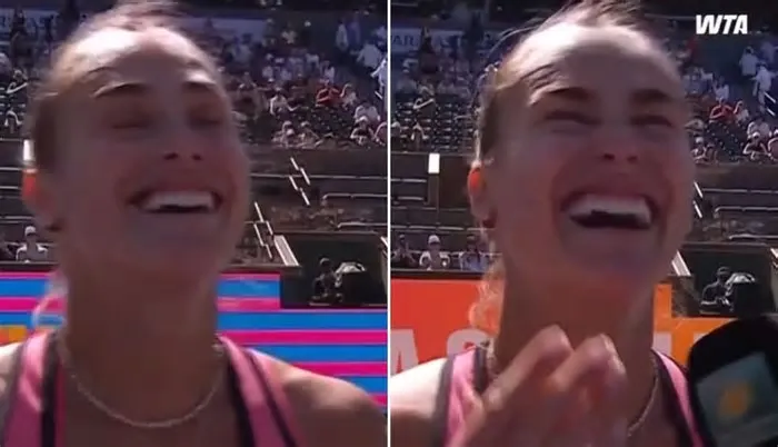 Aryna Sabalenka wygrała w III rundzie turnieju Indian Wells z Rumunką Jacqueline Cristian. Po tym starciu nie mogło zabraknąć ...