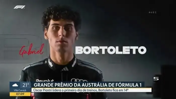 No primeiro dia de treinos para o GP da Austrália, o piloto local Oscar Piastri foi o mais rápido. Gabriel Bortoleto, único ...