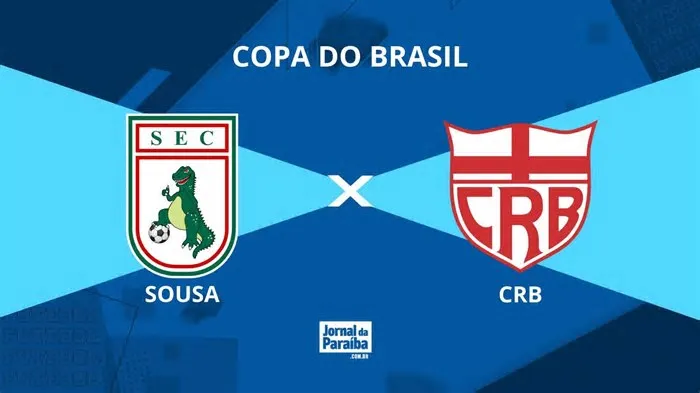 O Sousa entra em campo nesta quinta-feira (12) pela 3ª fase da Copa do Brasil 2026. O Dino enfrenta o CRB às 19h30, no ...