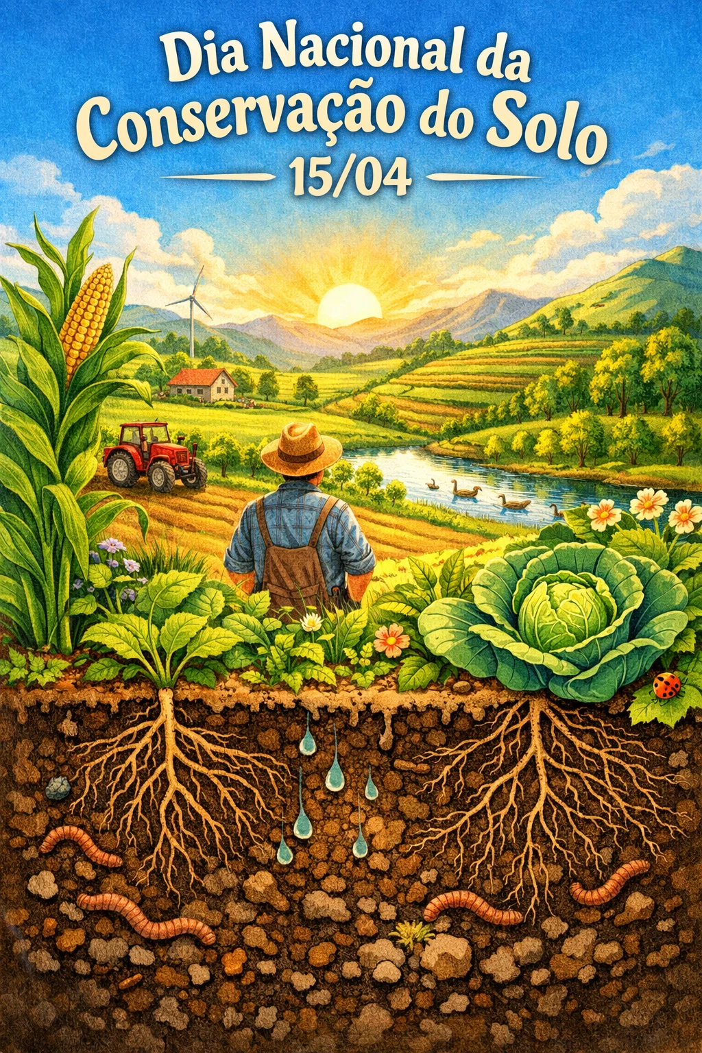 🌱 15 de abril de 2026: Dia Nacional da Conservação do Solo reforça ...