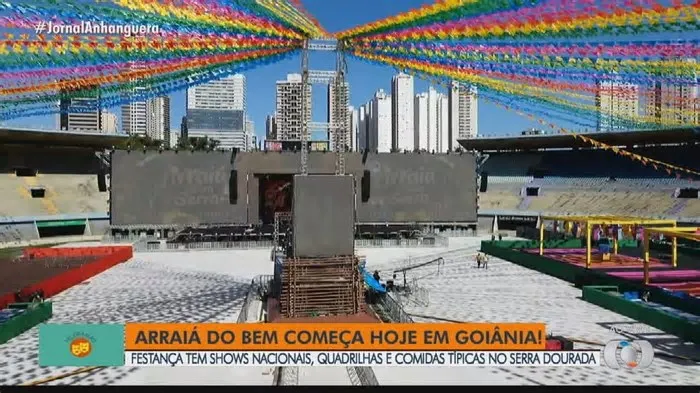Evento beneficente conta com comidas típicas e atrações tradicionais. © Copyright 2000-2026 Globo Comunicação e Participações ...