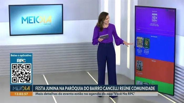 Na agenda do aplicativo 'Você na RPC', o destaque de hoje é a tradicional Festa Junina da Paróquia Nossa Senhora de Fátima, ...