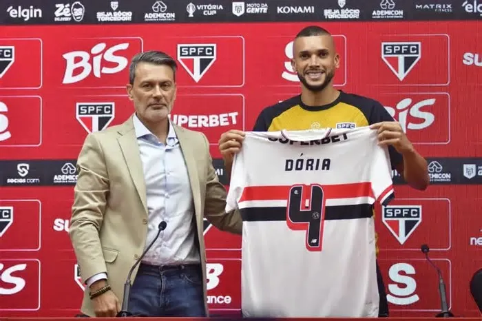 São Paulo teve acertos e erros no primeiro semestre de 2026; veja os reforços que não renderam, como Matheus Dória e Cauly.