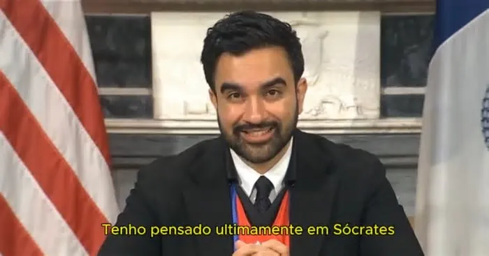 Zohran Mamdani, o primeiro prefeito muçulmano da cidade, exaltou o movimento do elenco do Corinthians nos anos 80 contra a ...