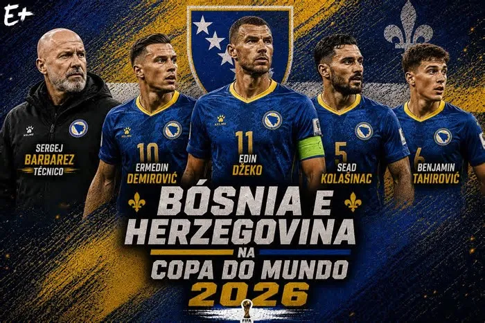Confira o que você precisa saber sobre a Bósnia e Herzegovina na Copa do Mundo, com jogos, convocados, análise, história e ...