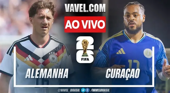 Minuto a minuto do jogo Alemanha x Curaçao ao vivo pela rodada 1 do grupo C na Copa do Mundo da FIFA de 2026 no dia 14 de ...