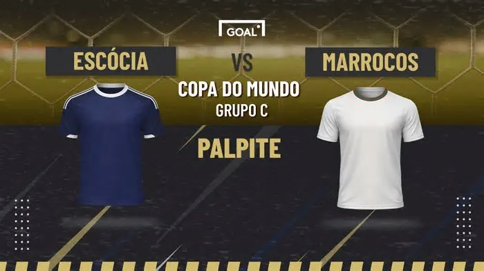 Palpites e dicas de especialistas para Escócia x Marrocos, confronto pela Copa do Mundo 2026 em 19/06/2026, às 19h.