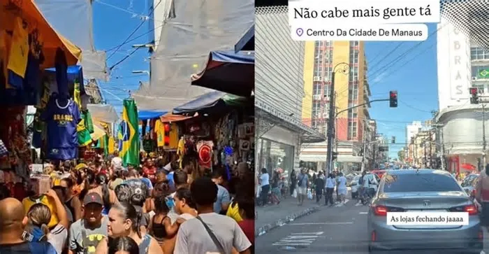A poucas horas da estreia da Seleção Brasileira na Copa do Mundo de 2026, Manaus entrou de vez no clima do torneio. Neste ...