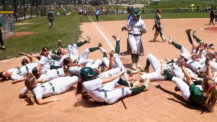 North Hunterdon and South Plainfield battle in the NJSIAA North 2 Group 3 softball final on June 4, 2026. In Pennsylvania, ...