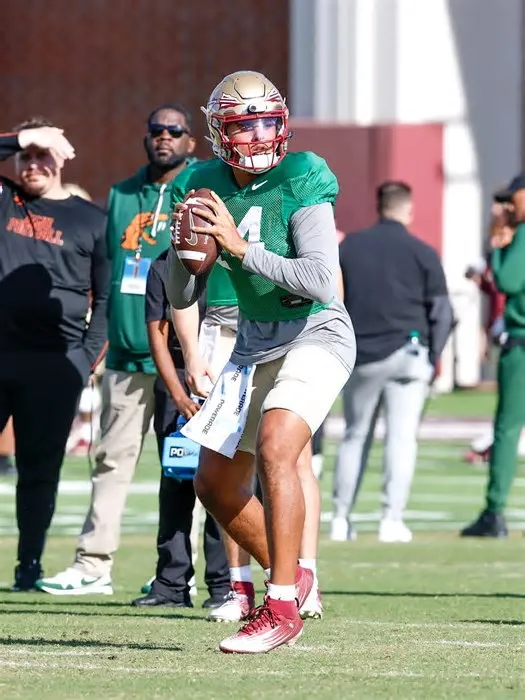 Florida State's Ashton Daniels earned national recognition in Lindy's Sports' ranking of the most impactful quarterback ...