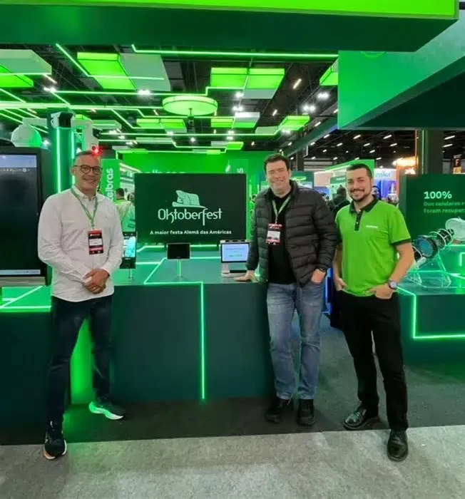 Intelbras e Oktoberfest apresentaram na Exposec o modelo que elegeu a festa como a mais segura do Brasil A segurança da ...