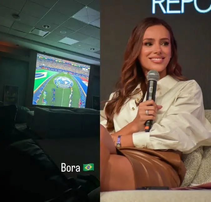 Enquanto Neymar Jr. se recupera de uma lesão na panturrilha e acompanhou o jogo da Seleção Brasileira contra o Haiti na ...