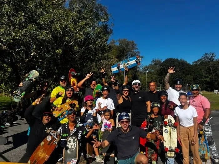 Com atrações esportivas, recreativas e culturais, o FLOW FESTIVAL celebrou o Dia Mundial do Skateboard e movimentou o Projeto ...